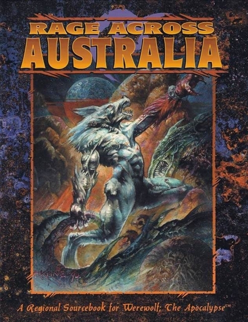 Werewolf the Apocalypse 2nd Edition - Rage Across Australia (B Grade) (Genbrug)